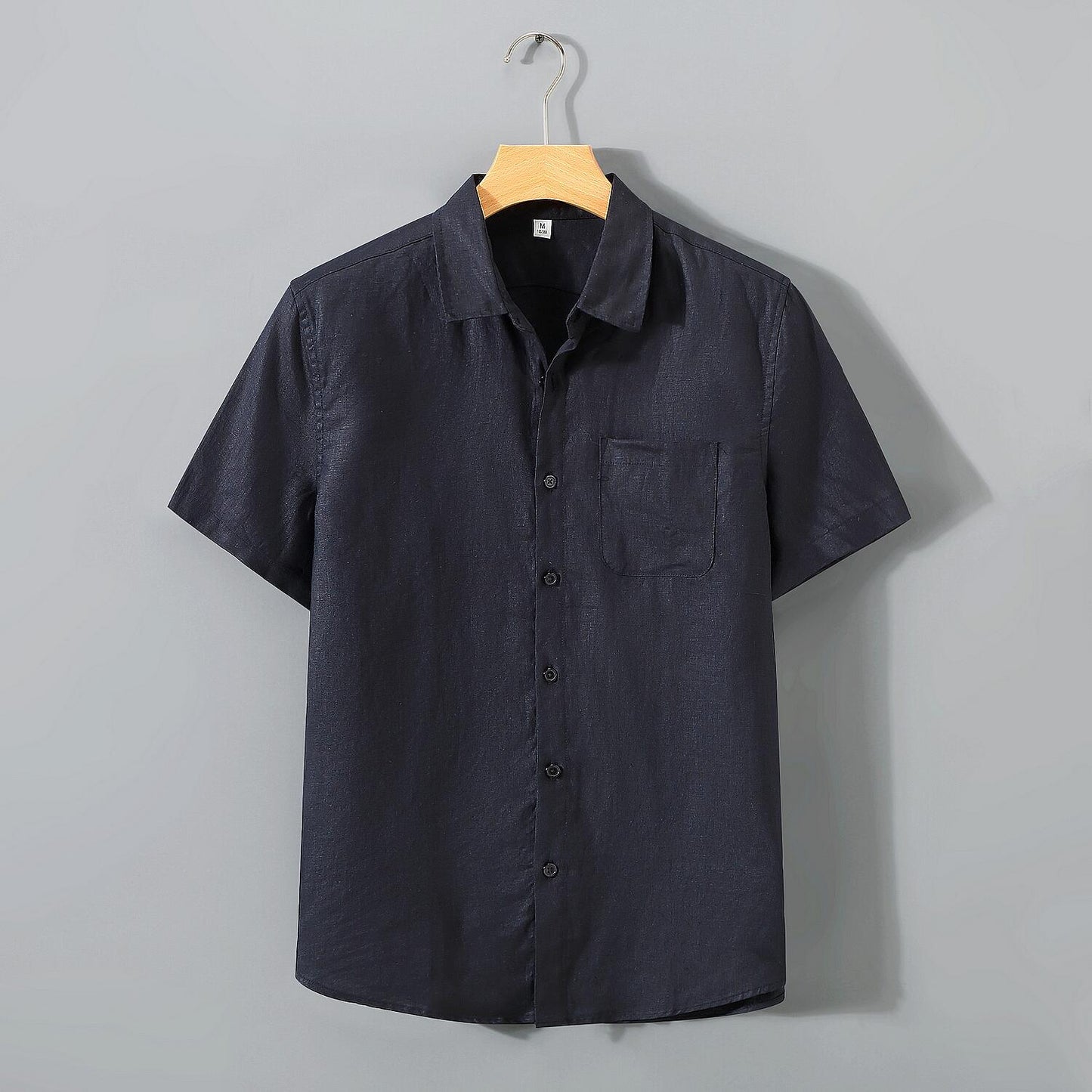 Vintage Linen Short Sleeve Shirt