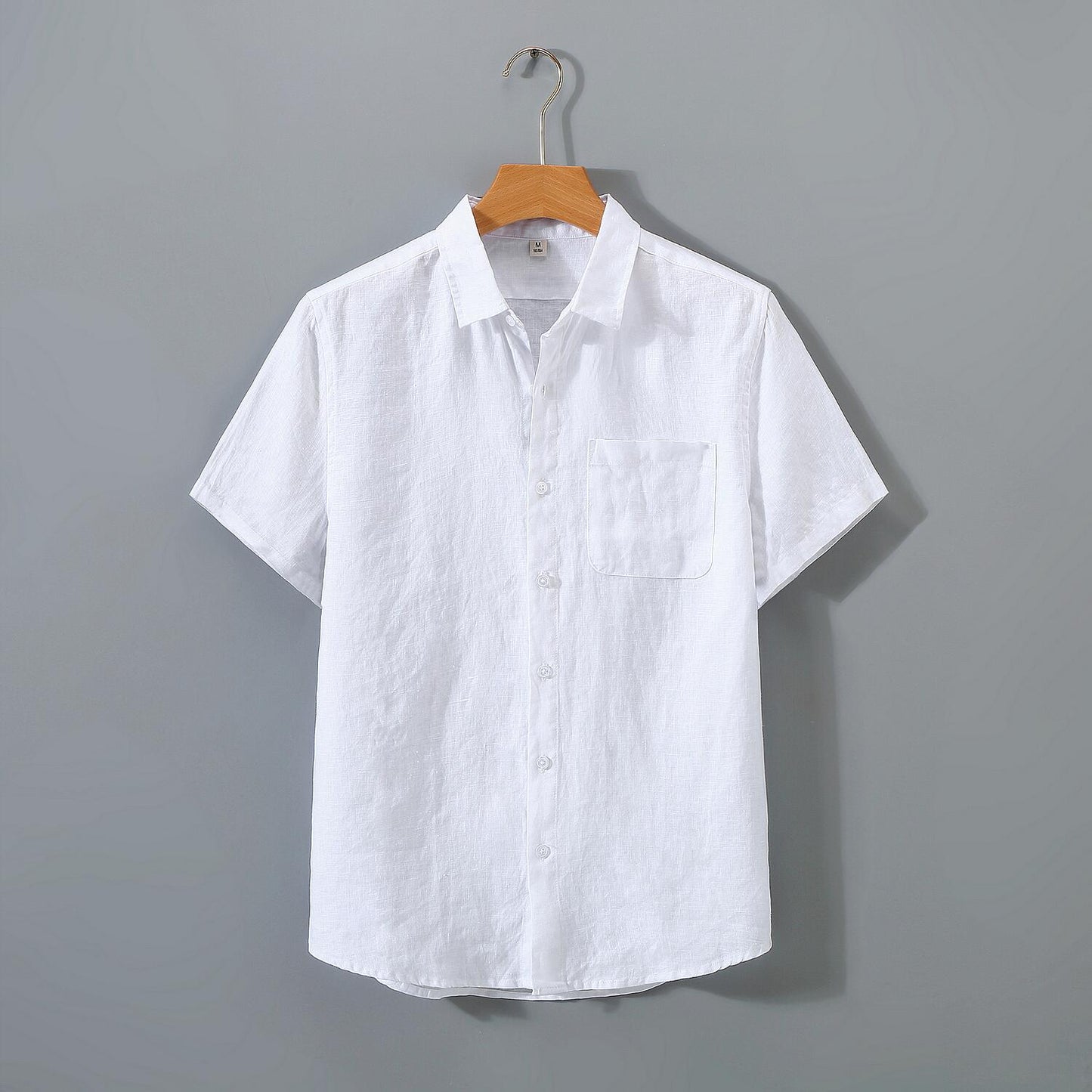 Vintage Linen Short Sleeve Shirt