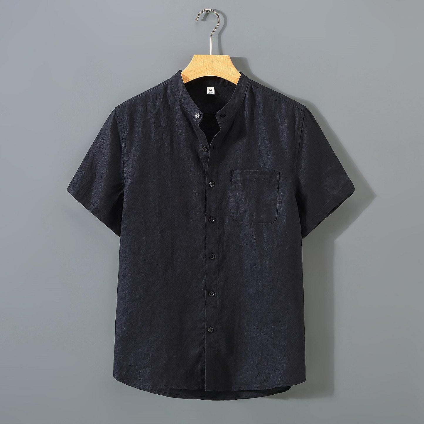 Breathable Linen Short Sleeve Shirt