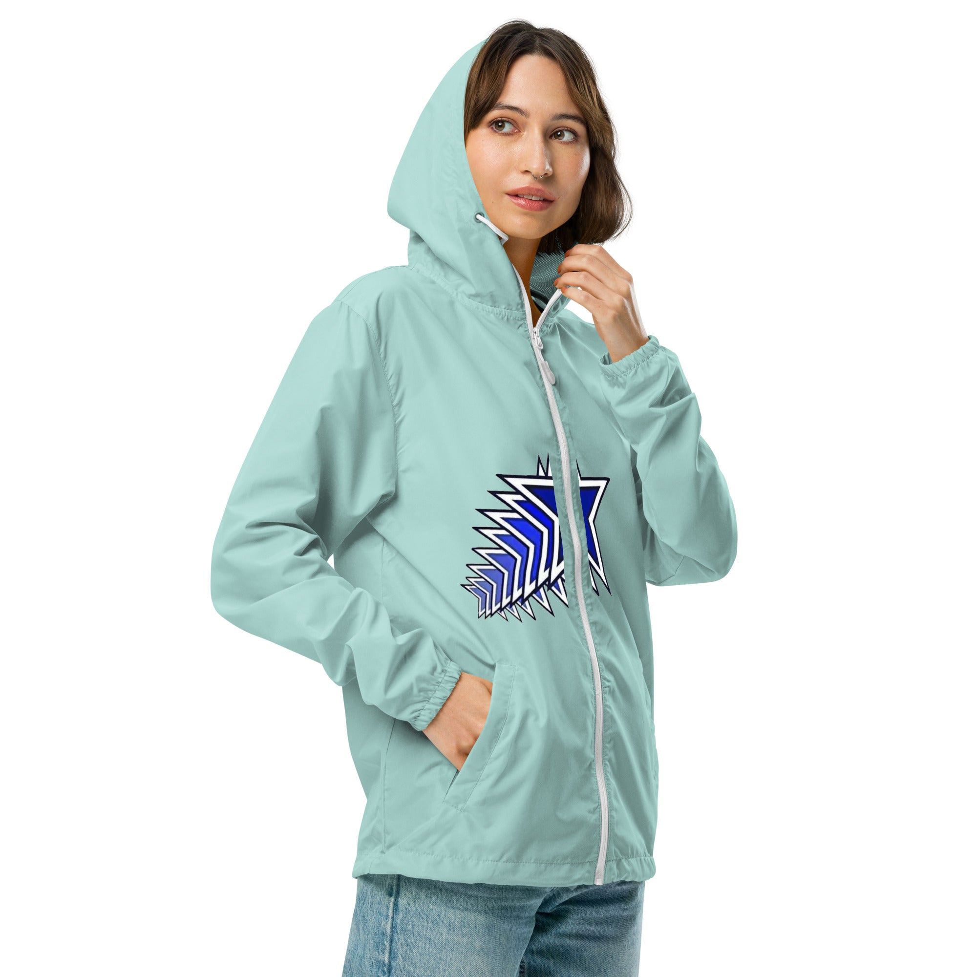 SS Unisex lightweight zip up windbreaker