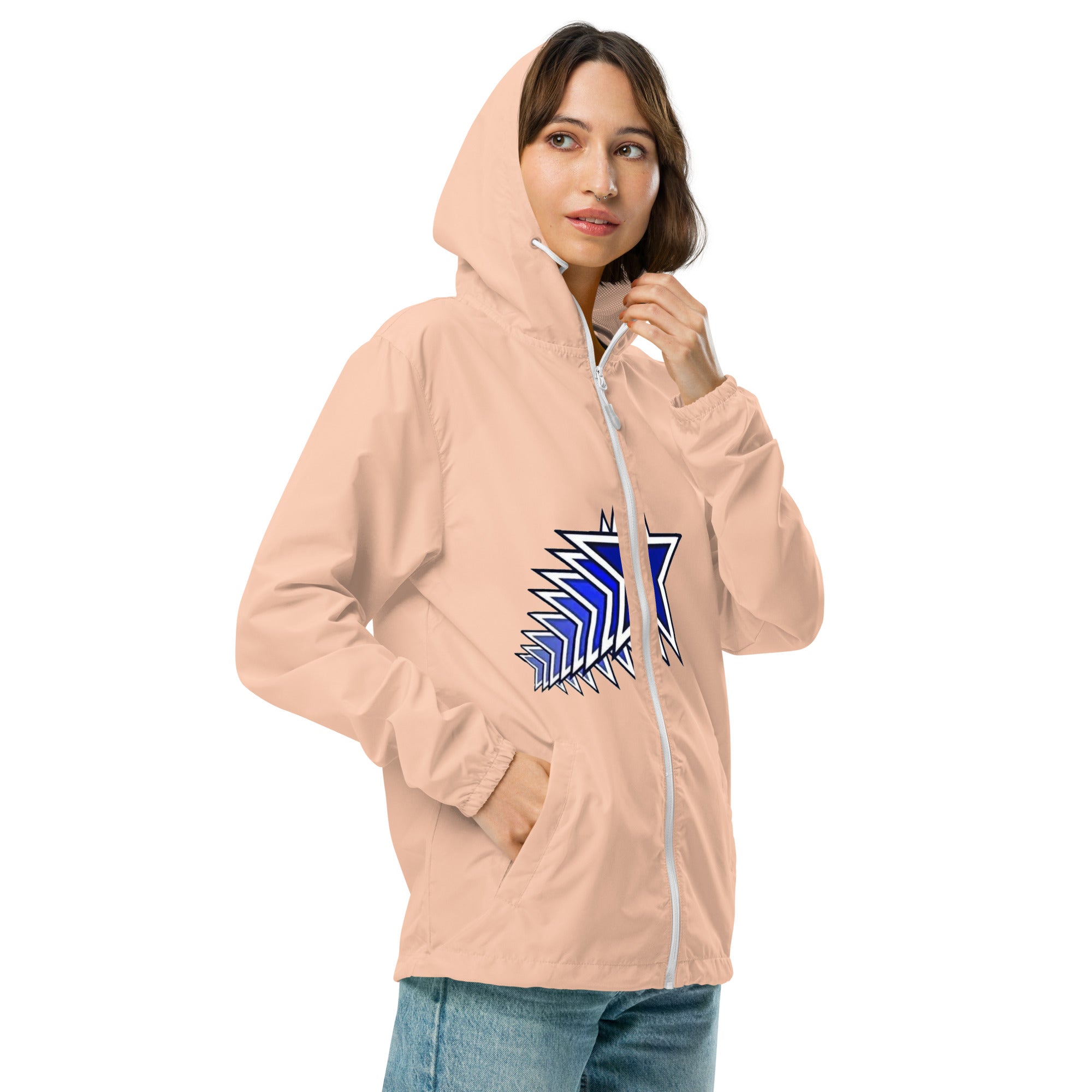 SS Unisex lightweight zip up windbreaker