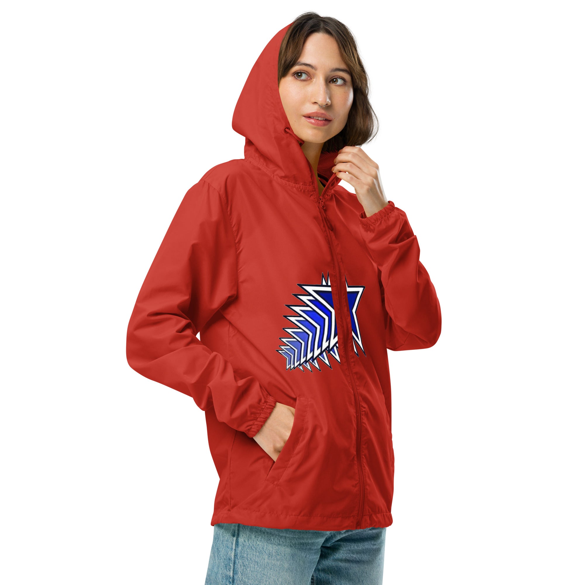 SS Unisex lightweight zip up windbreaker