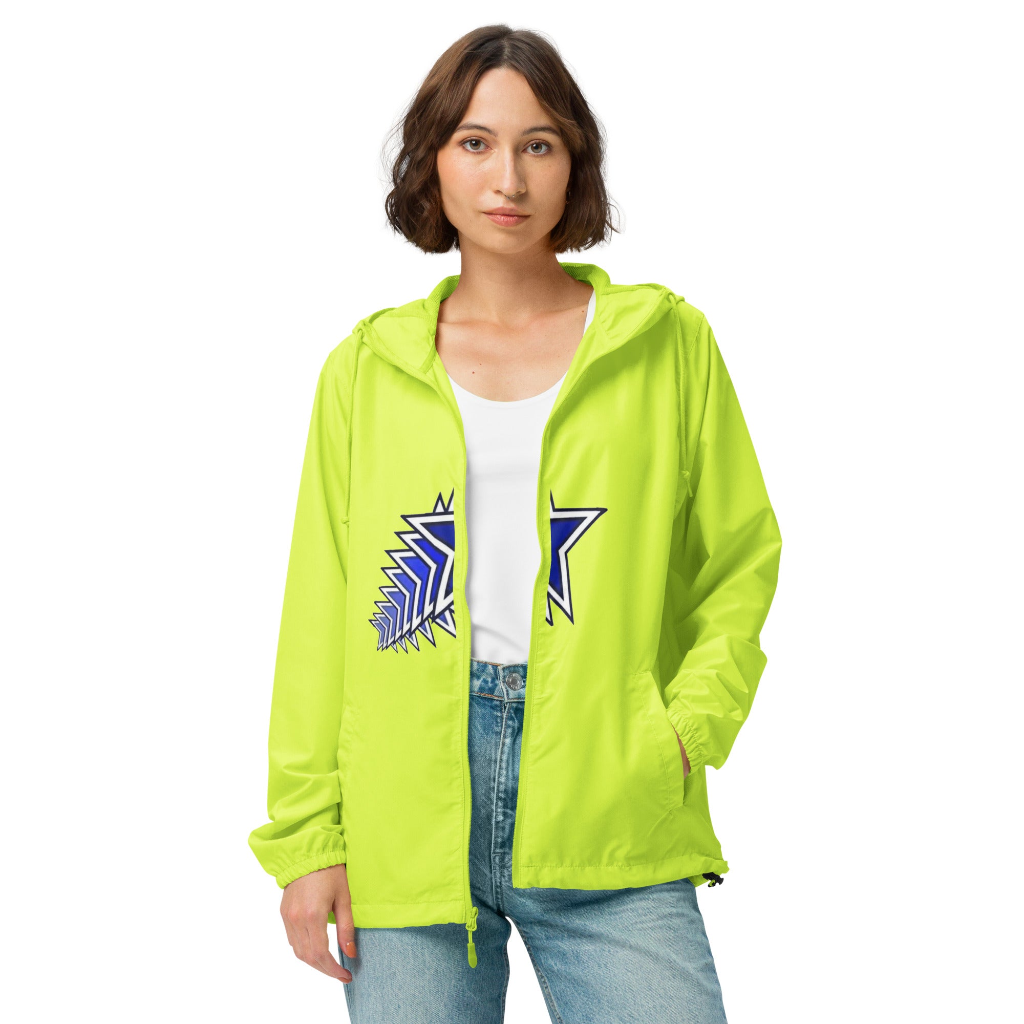 SS Unisex lightweight zip up windbreaker