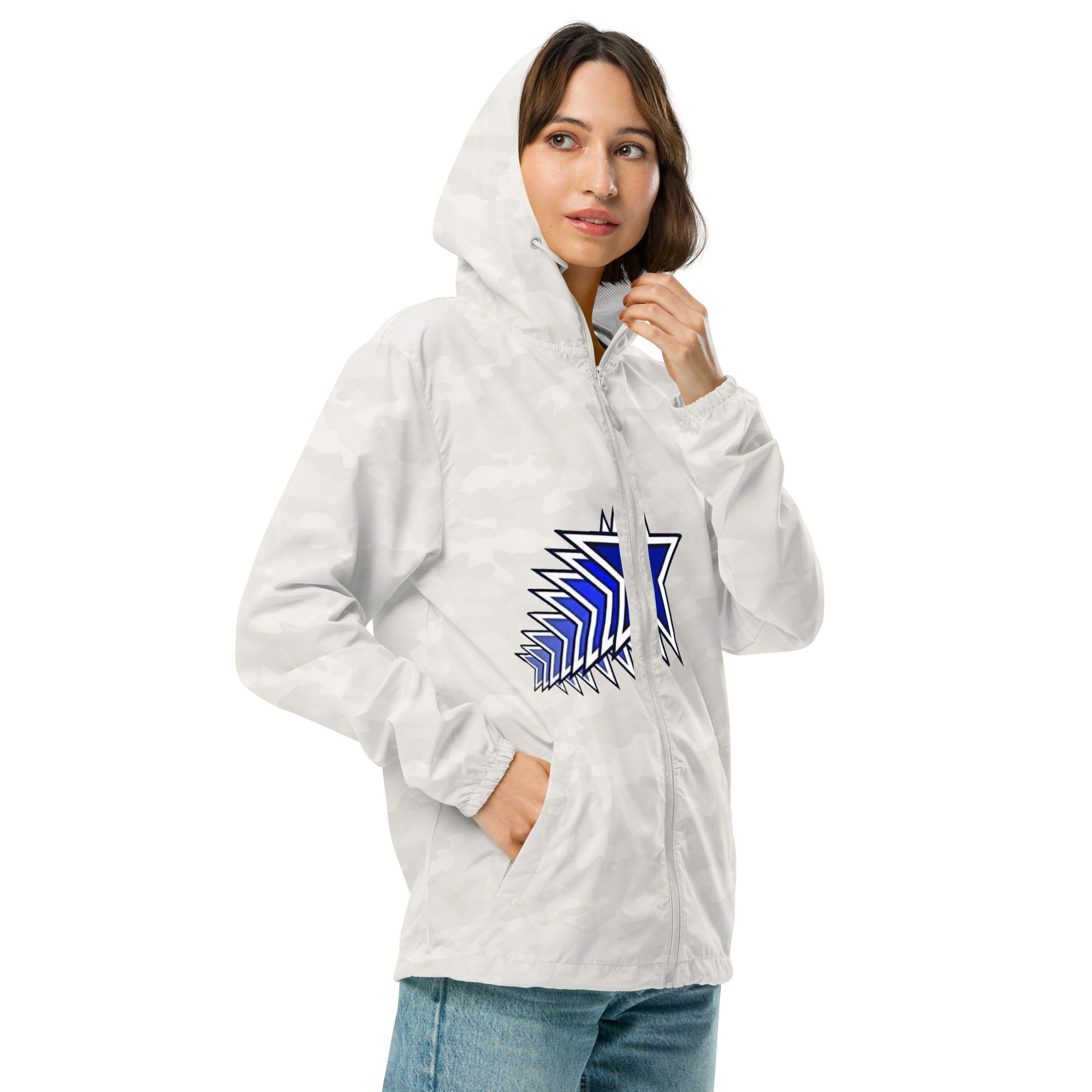 SS Unisex lightweight zip up windbreaker