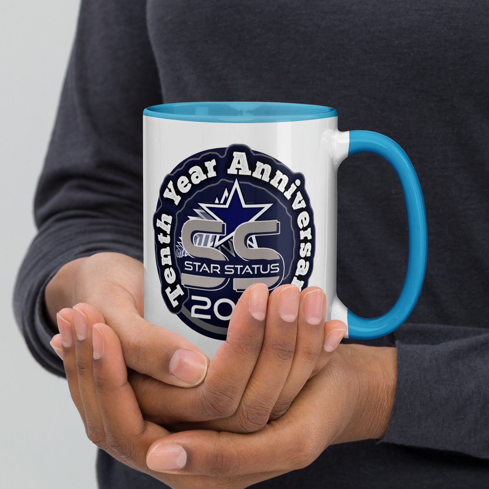 SS 10 Year Mug with Color Inside