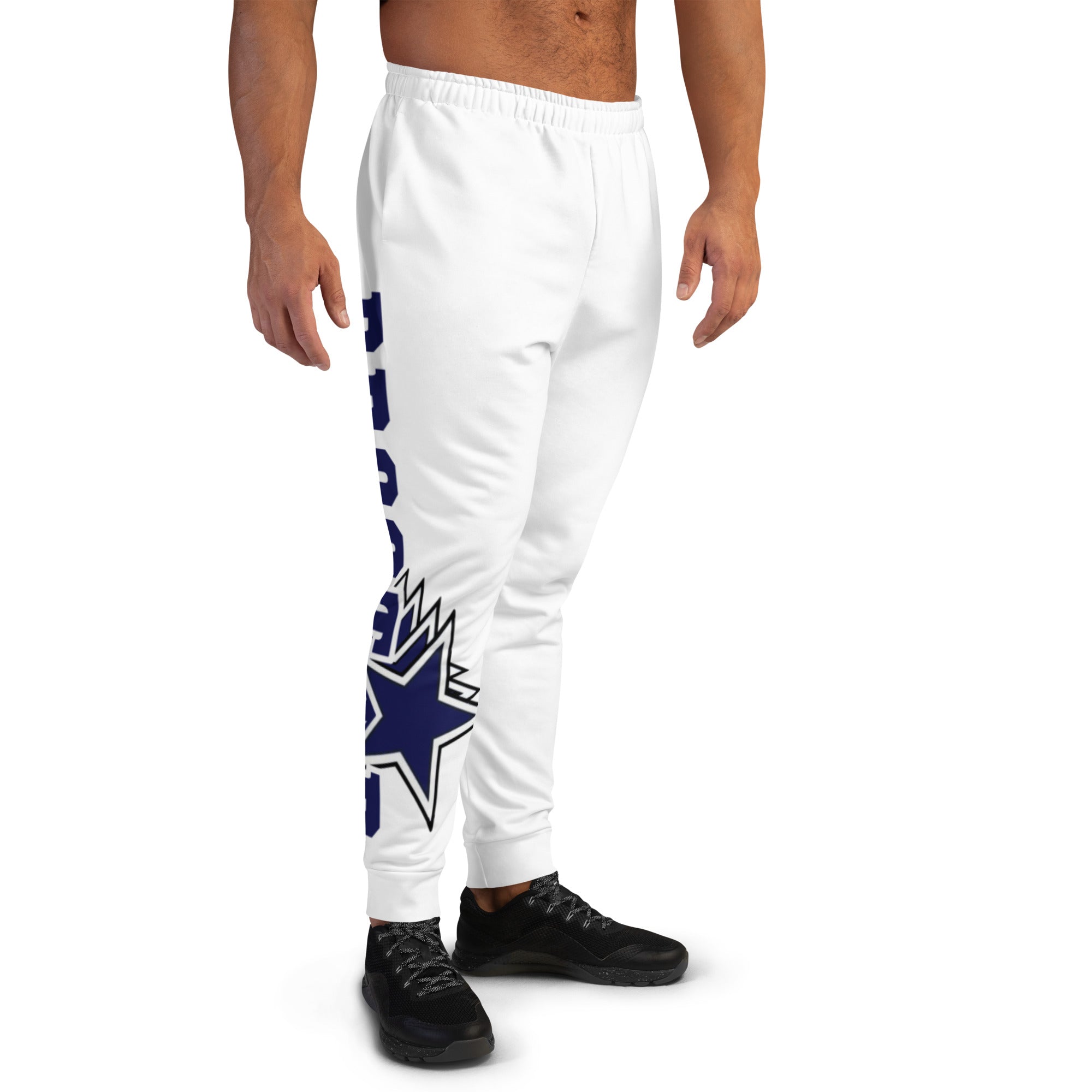 Brostar White Men's Joggers