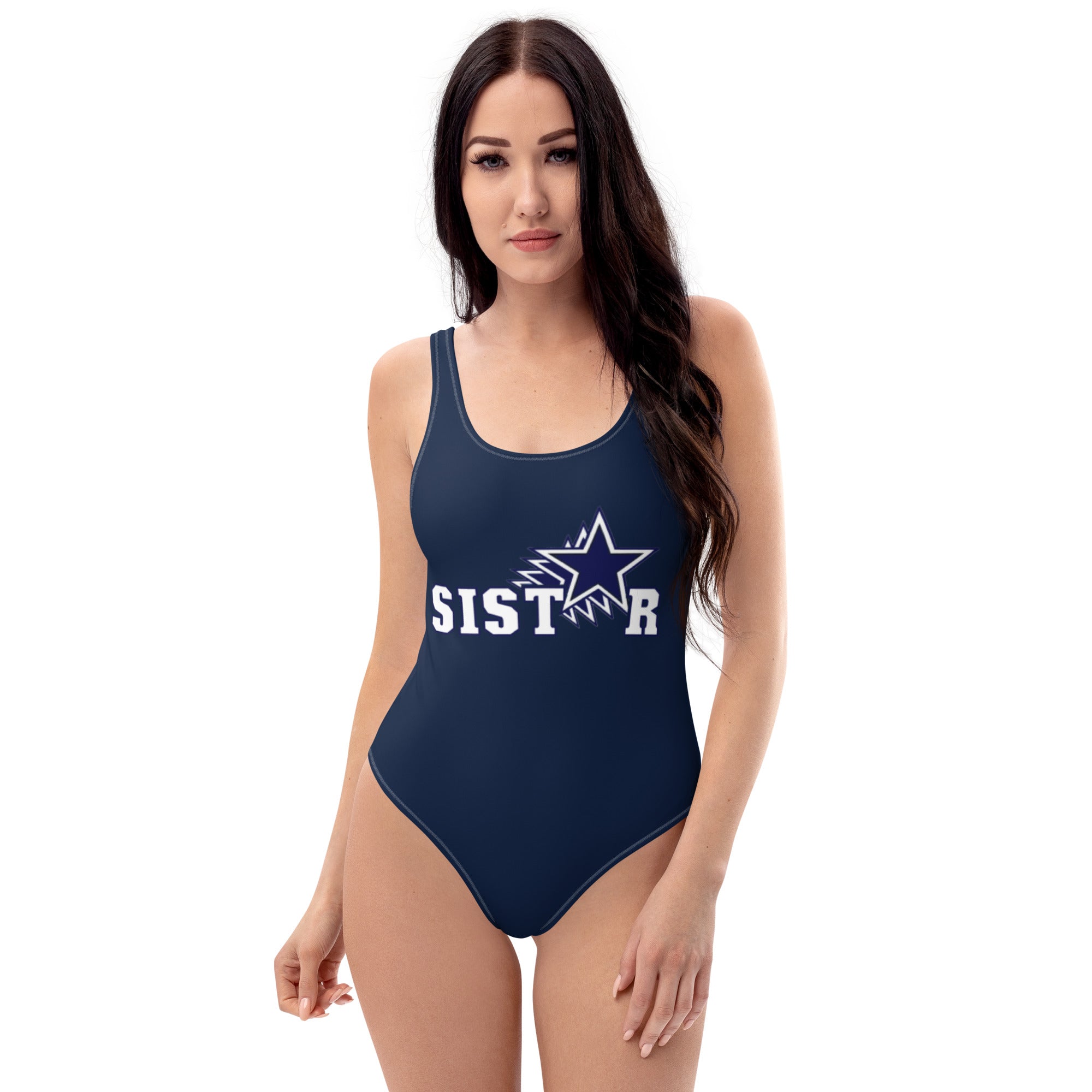 Sistar Blue One-Piece Swimsuit