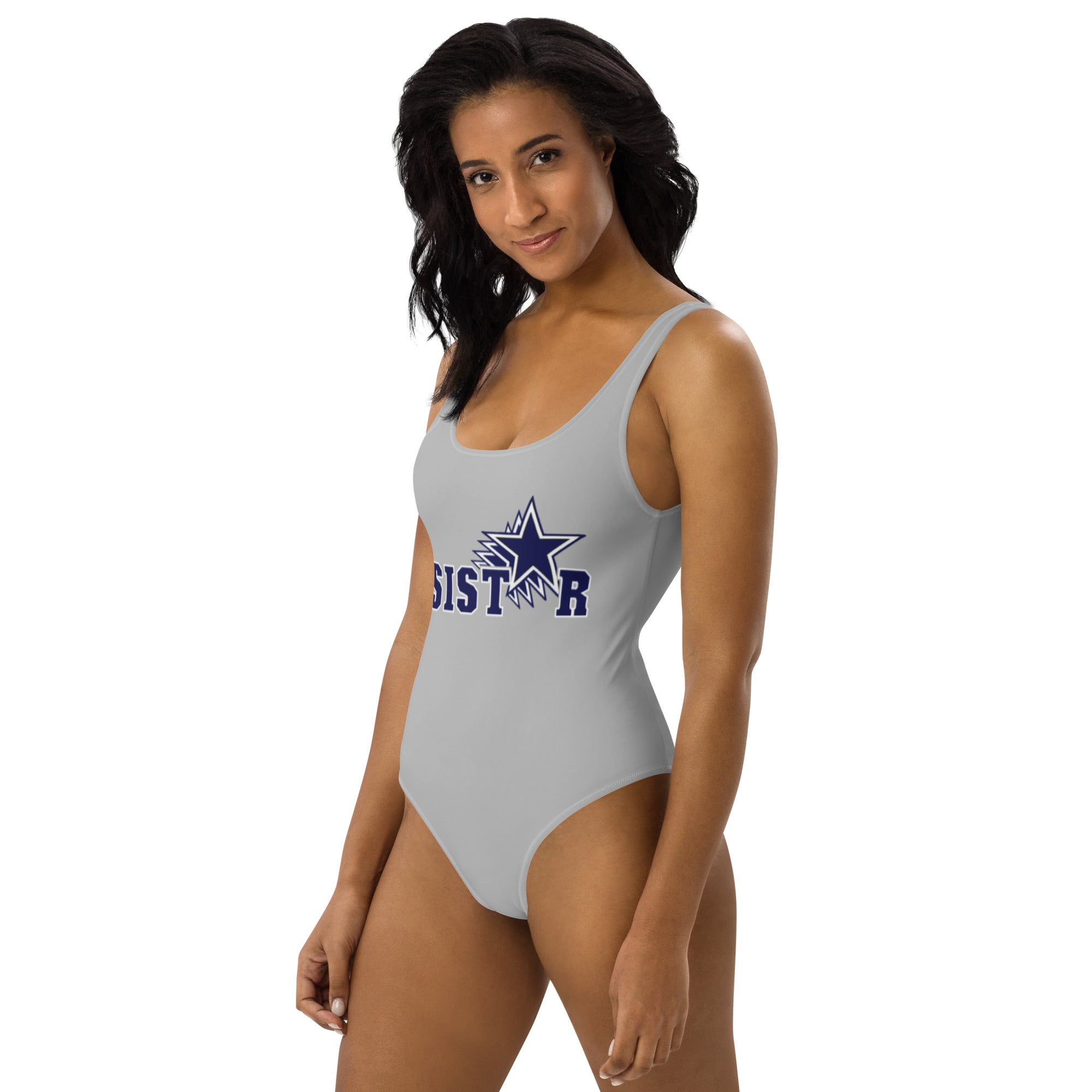 Sistar Grey One-Piece Swimsuit