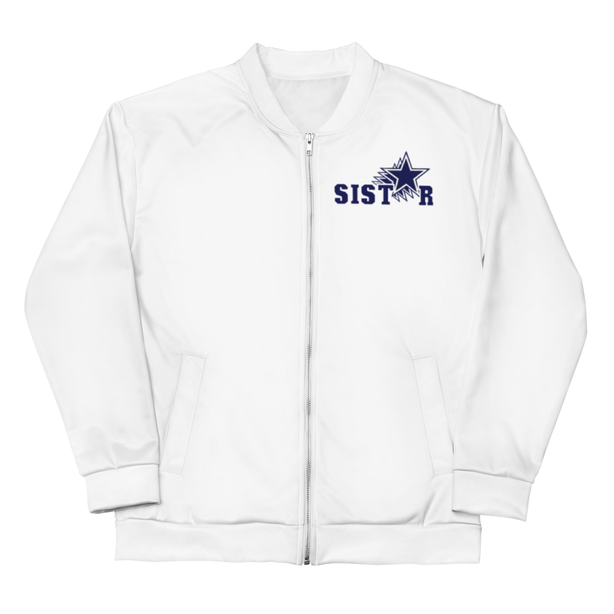 Sistar White Bomber Jacket