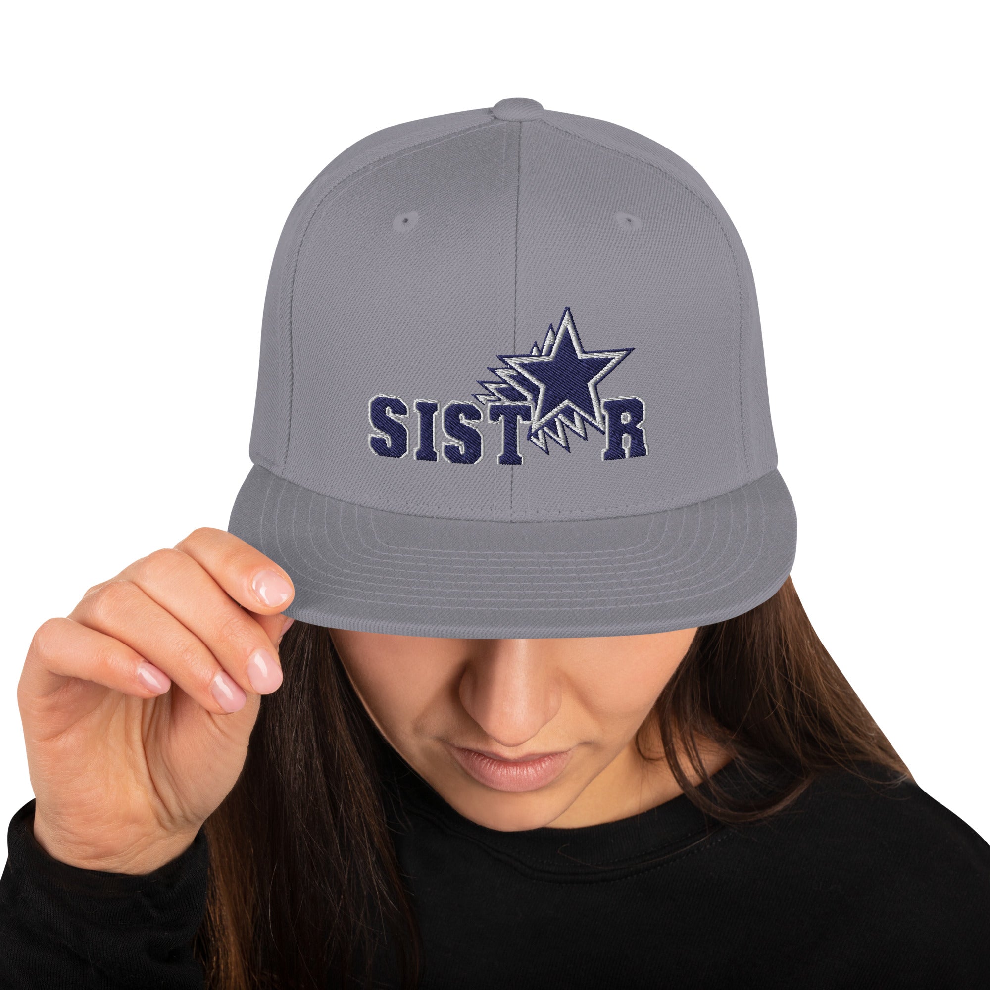 Sistar Grey Snapback Hat