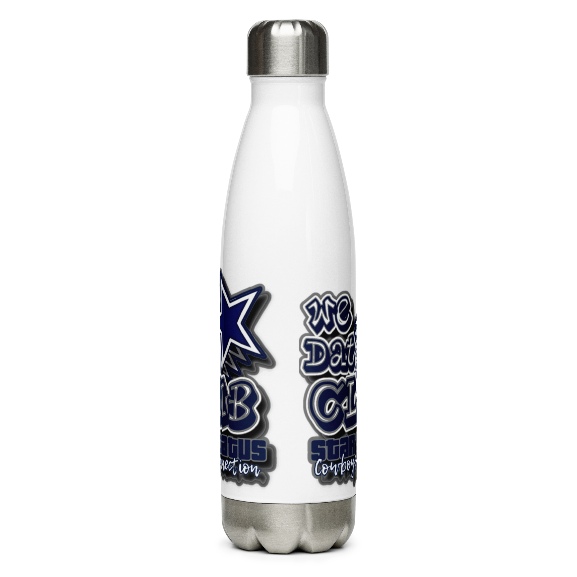 We Dat Fan Club Stainless Steel Water Bottle