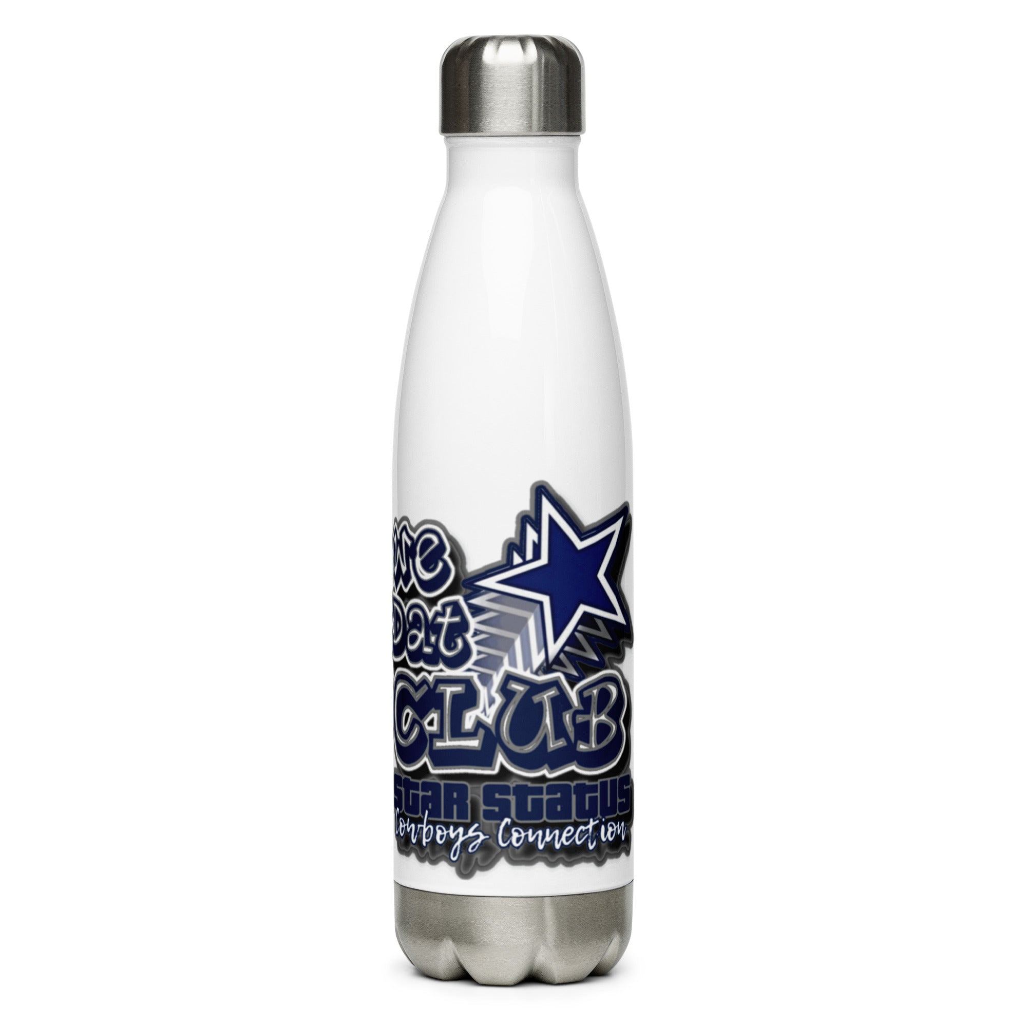 We Dat Club Stainless Steel Water Bottle