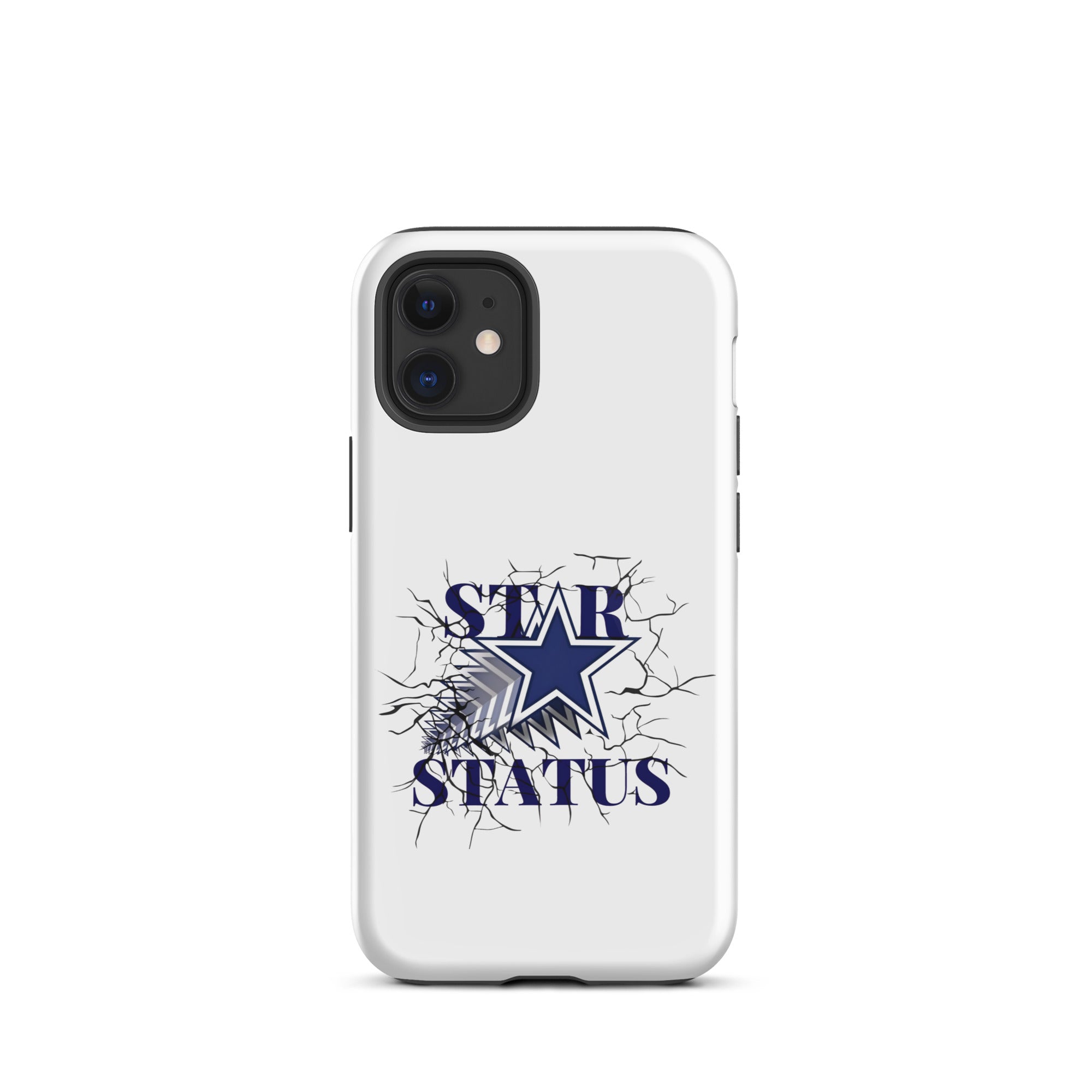 Star Status Crack Design Tough iPhone case