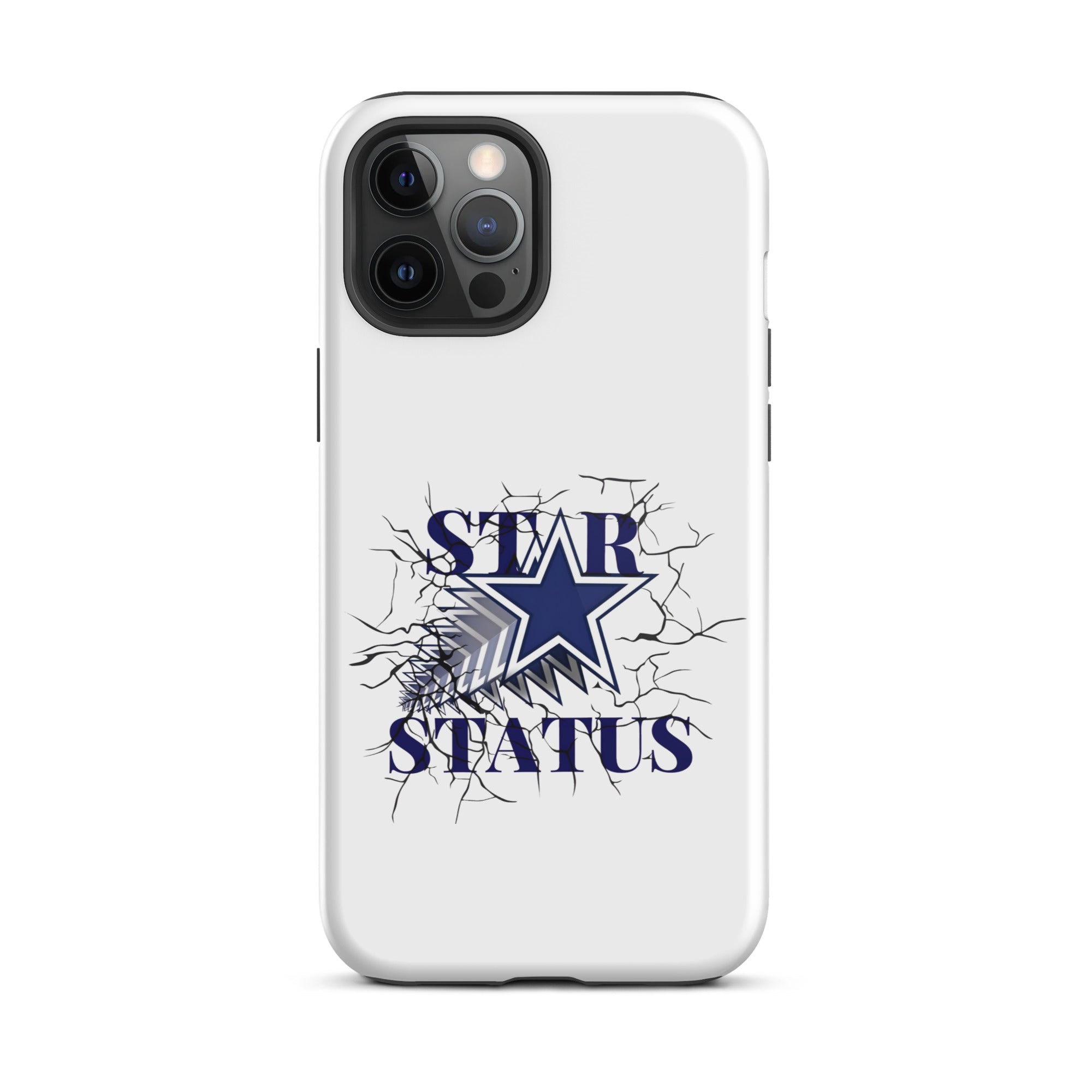 Star Status Crack Design Tough iPhone case