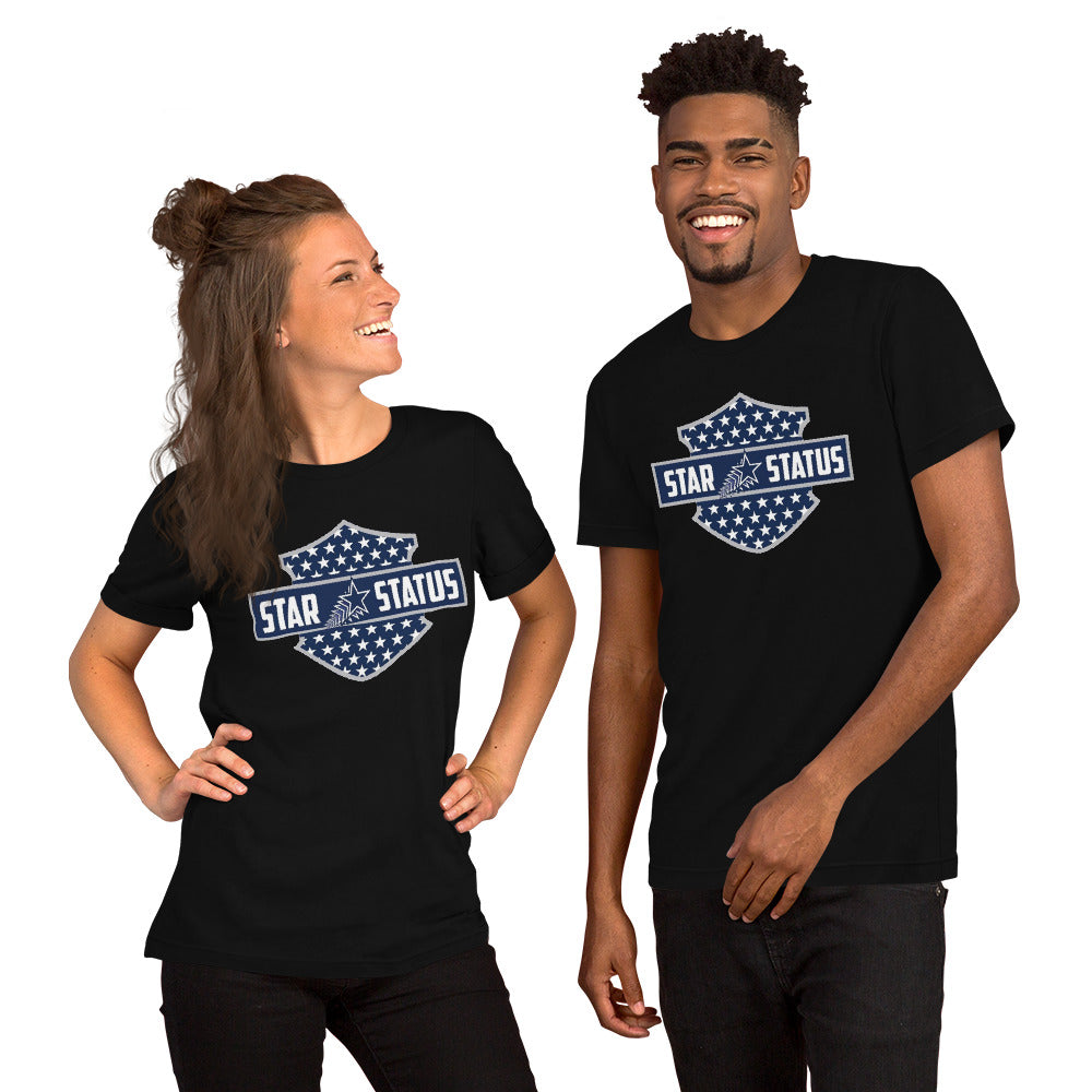 Star Status Shield Unisex t-shirt