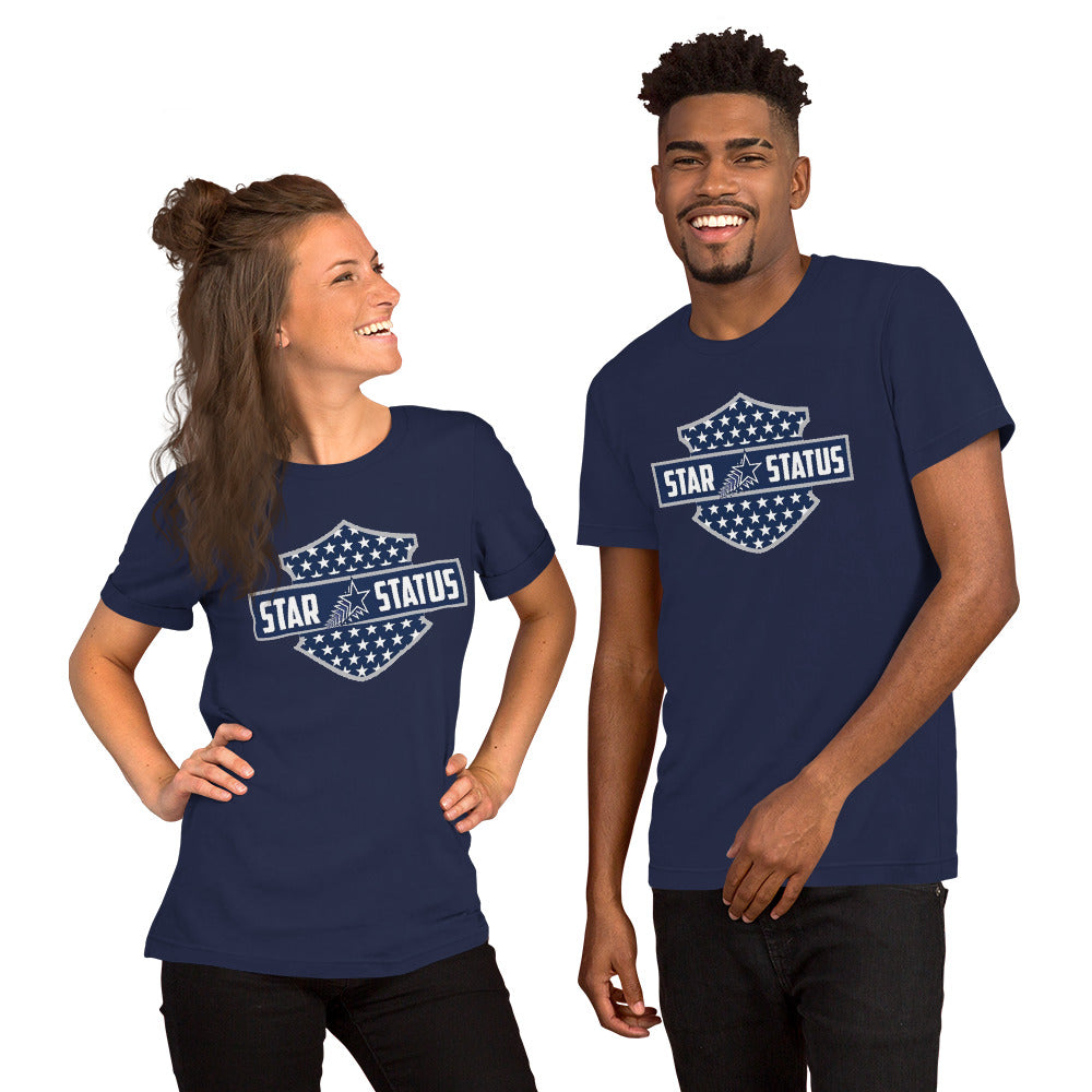 Star Status Shield Unisex t-shirt