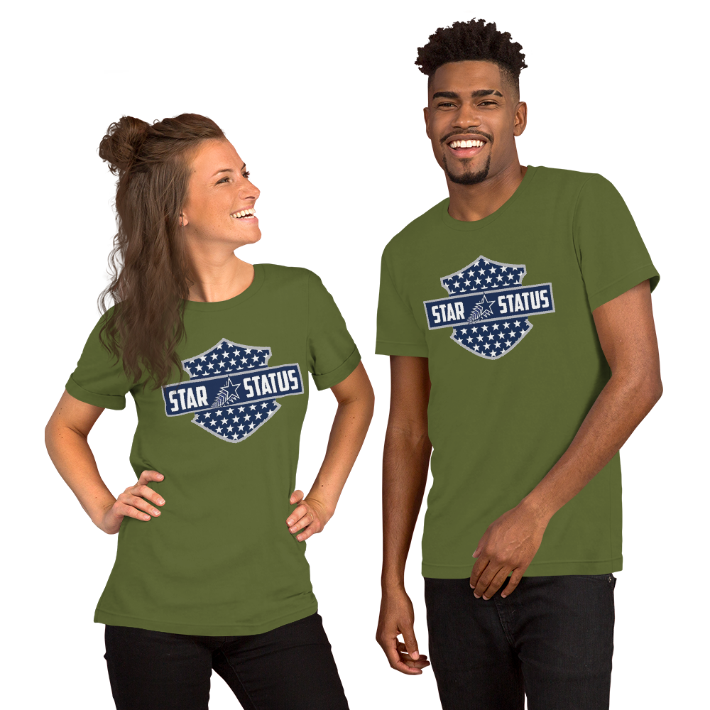 Star Status Shield Unisex t-shirt