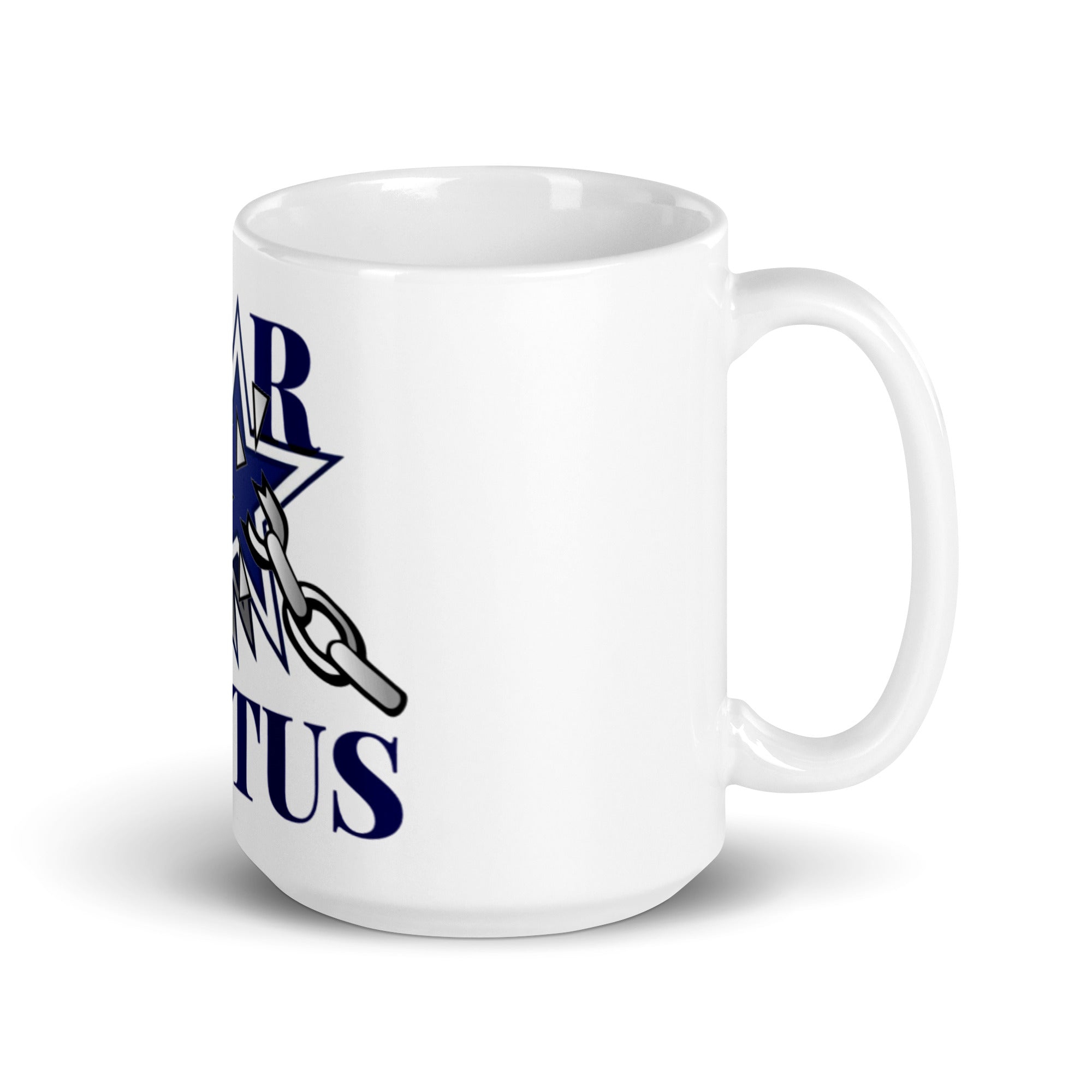 SS Break The Hate White glossy mug