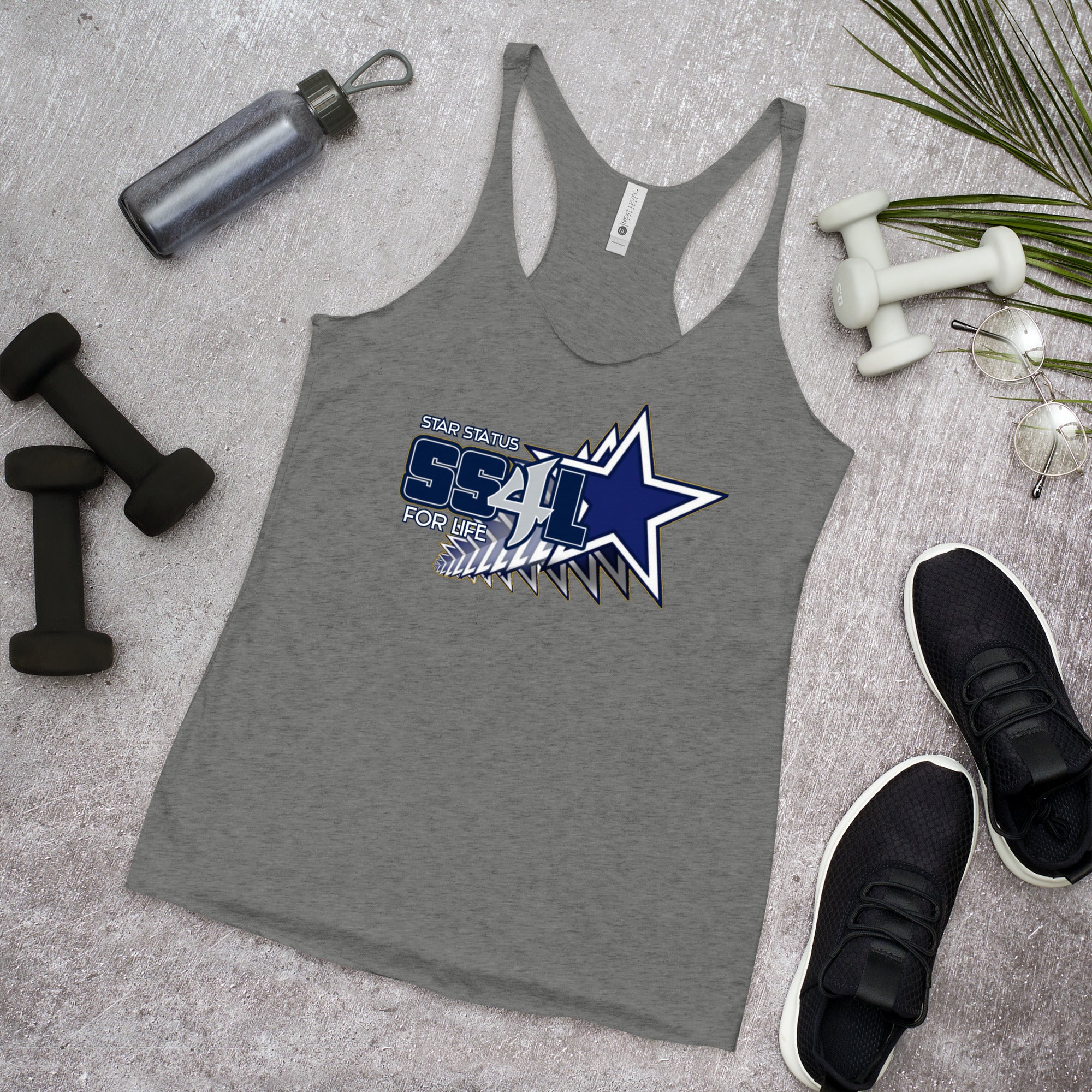 Star Status 4 Life Women's Racerback Tank