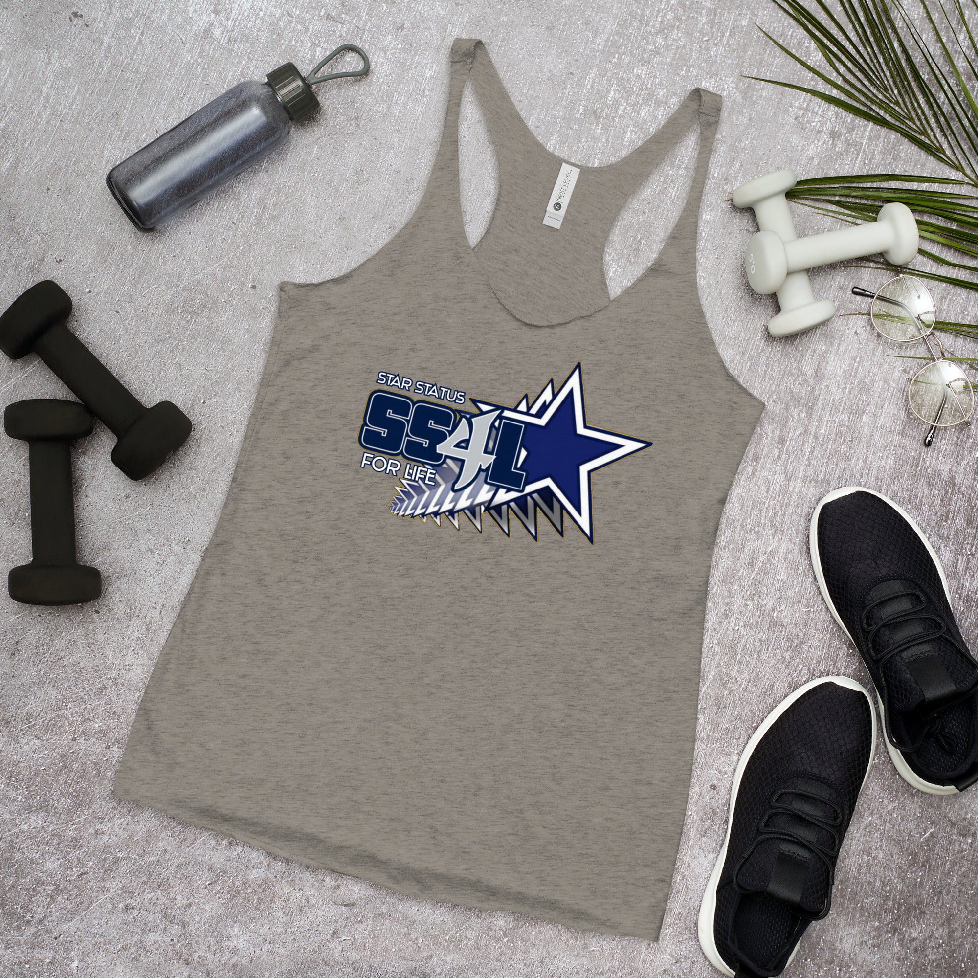 Star Status 4 Life Women's Racerback Tank